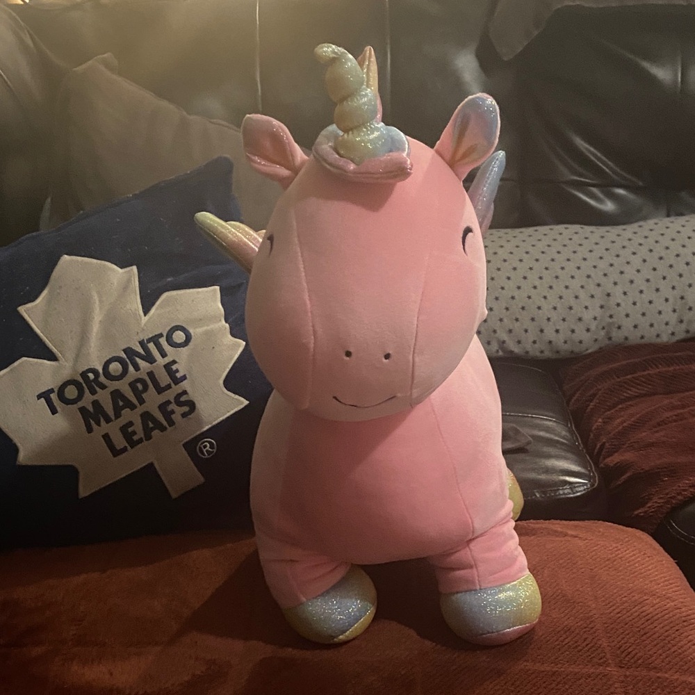 Pink Unicorn Plush Toy/stuffie